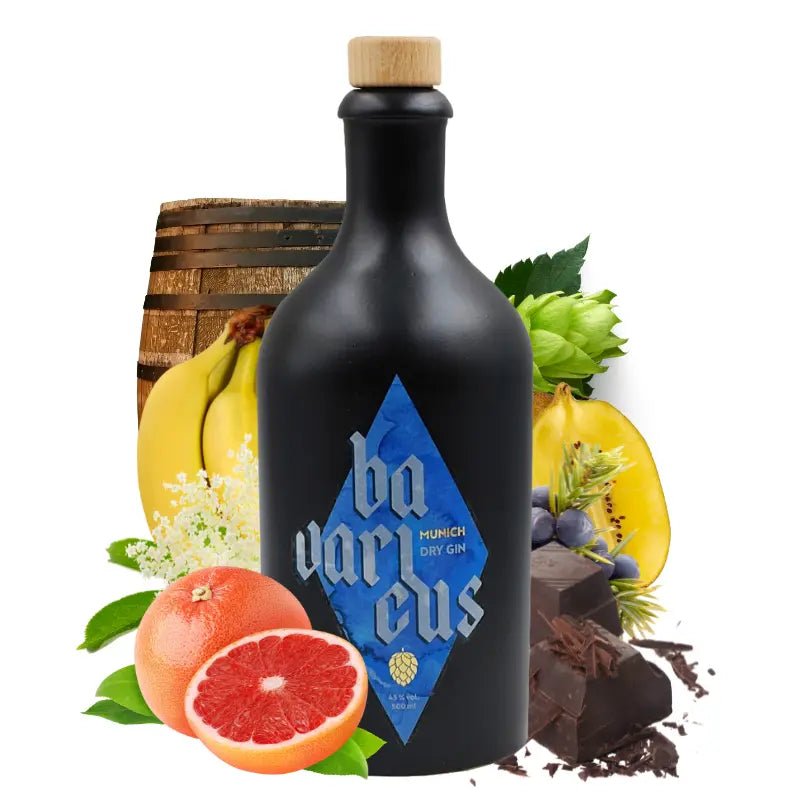 Bavaricus Cask Aged Chocolate Banana Dry Gin - Woodford Double Oak Edition - GiNFAMILY