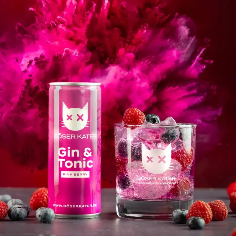 Böser Kater Gin & Tonic Pink Berry Geschmacksexplosion