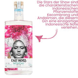East Indies Archipelago Dry Gin mit Spruch