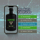 Product Features Crypto Gin - Blackforest Dry Gin