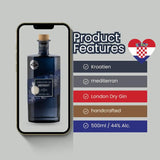 Midnight London Dry Gin - GiNFAMILY