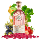 Thinkers Sunset Gin mit Botanicals