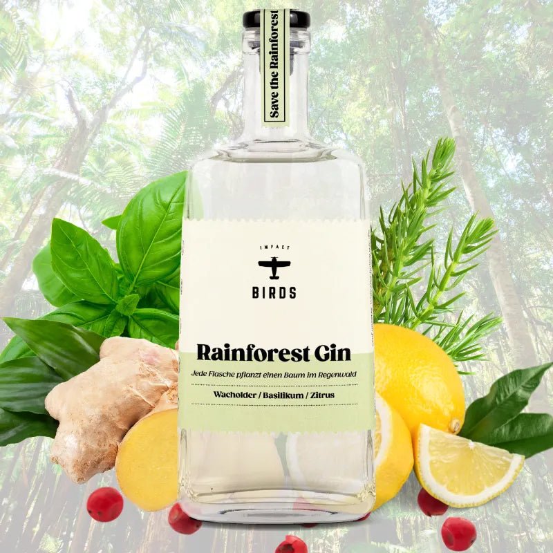 BIRDS Rainforest Gin (Dry Gin) - GiNFAMILY
