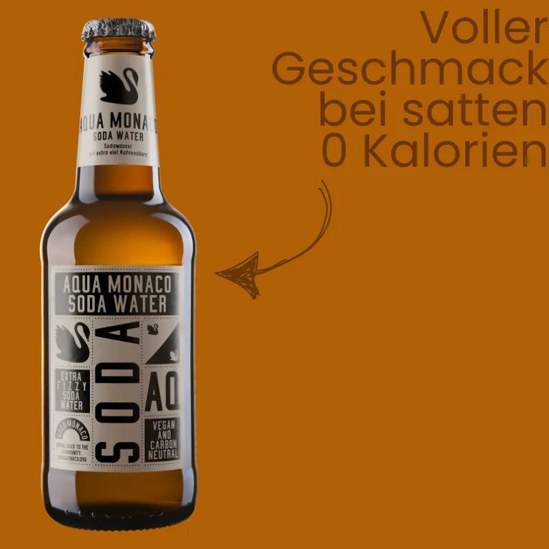 Aqua Monaco Soda Water - voller Geschmack, 0 Kalorien