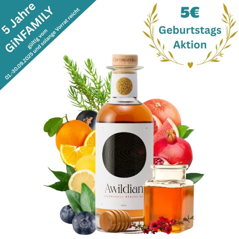 Awildian Coromandel Manuka Gin