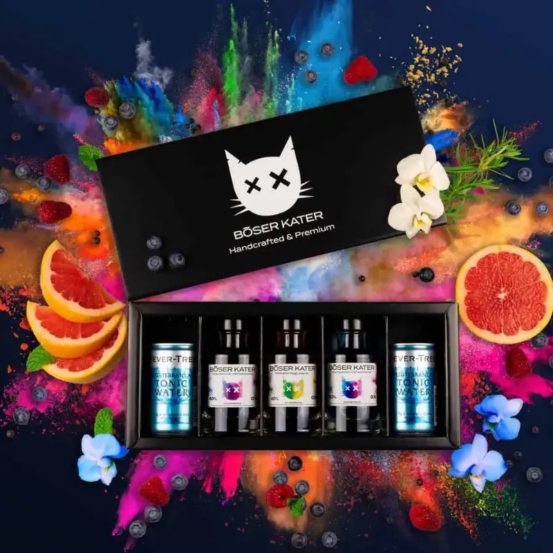 Böser Kater 3er Farbwechsel Gin Geschenkeset - GiNFAMILY
