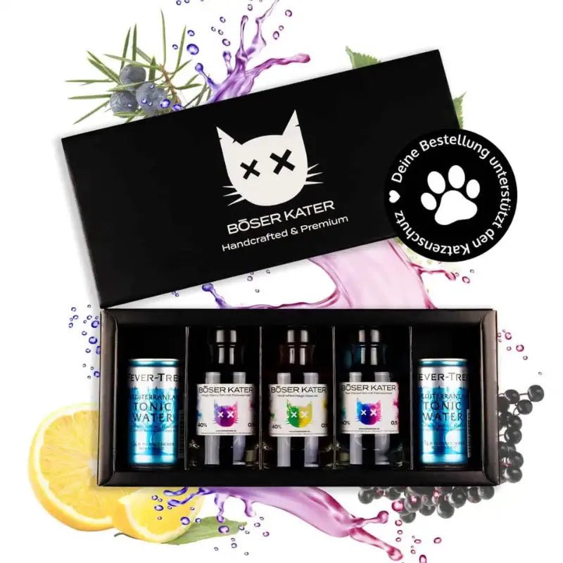 Böser Kater 3er Farbwechsel Gin Geschenkeset 