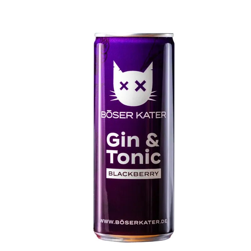 Böser Kater Gin & Tonic Blackberry Ready to Drink 250ml Dose