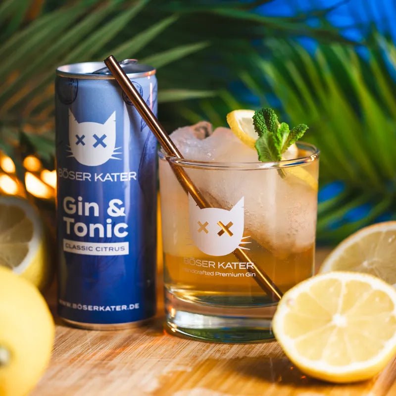 Böser Kater Gin & Tonic Citrus mit Drink