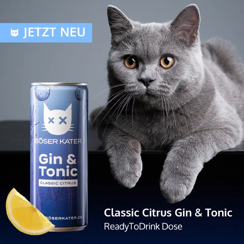 Vorteile Böser Kater Gin & Tonic Citrus mit Rüdiger