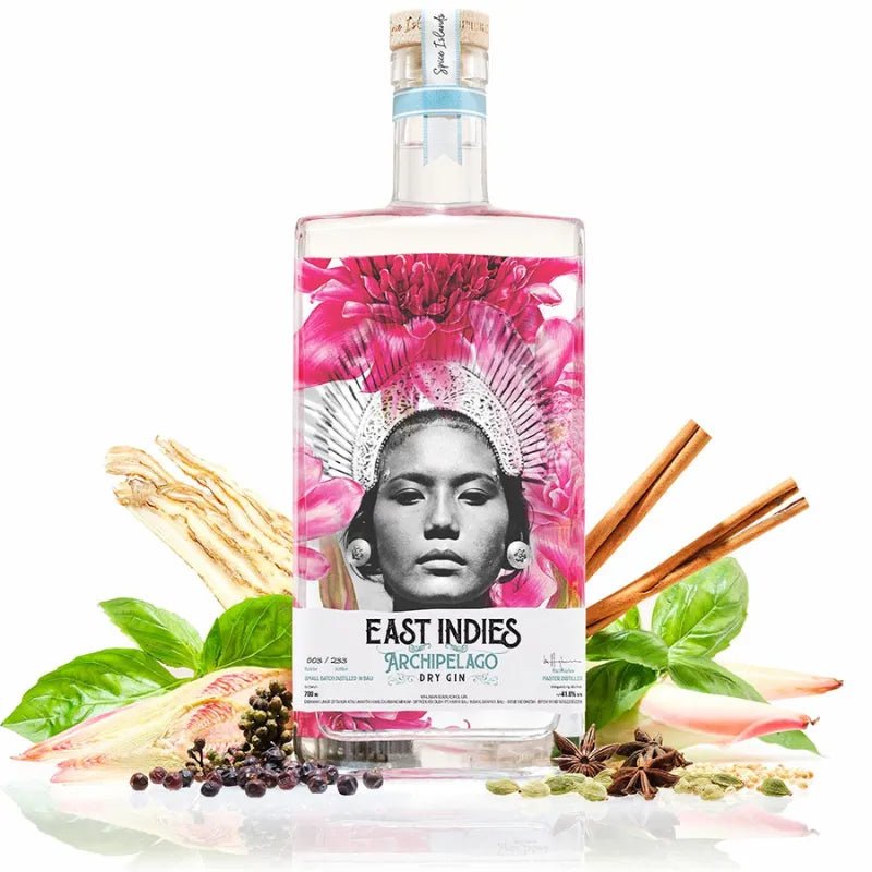 East Indies Archipelago Dry Gin mit Botanicals