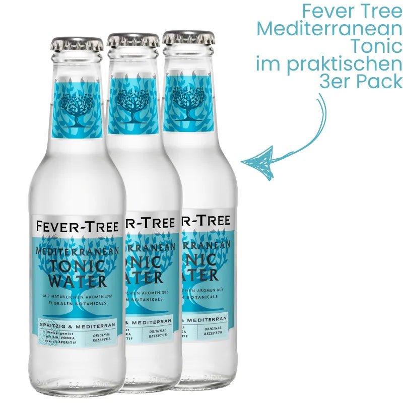 Fever Tree Mediterranean Tonic Water 3er Pack