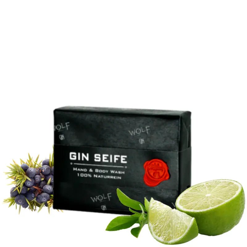 Gin Seife mit Wacholder und Limette