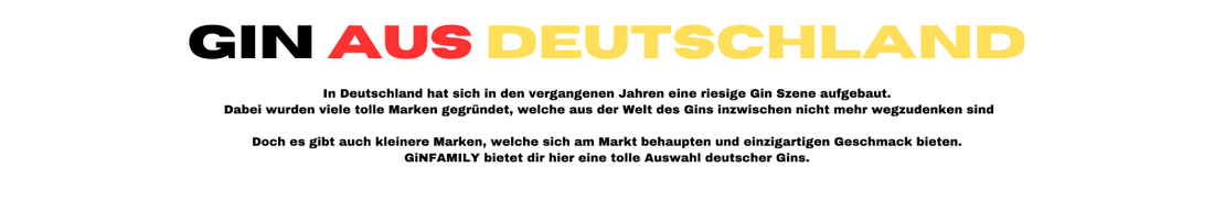 Gin aus Deutschland
