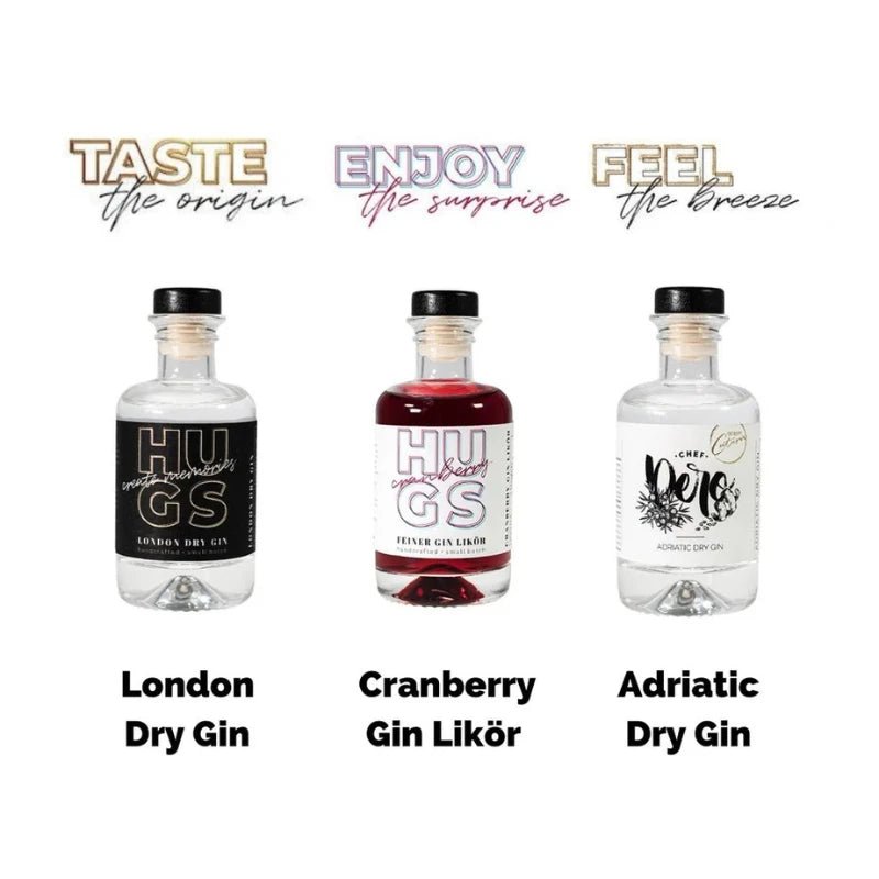Inhalt 3er Tasting Box Distillery Cutura