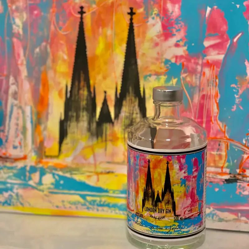 Kunstwerk London Dry Gin - Kölle do bes e Jefoehl Art Edition
