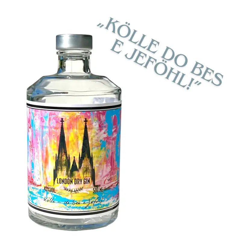 Kölle do bes e jeföhl - Kunstwerk Gin Art Edition