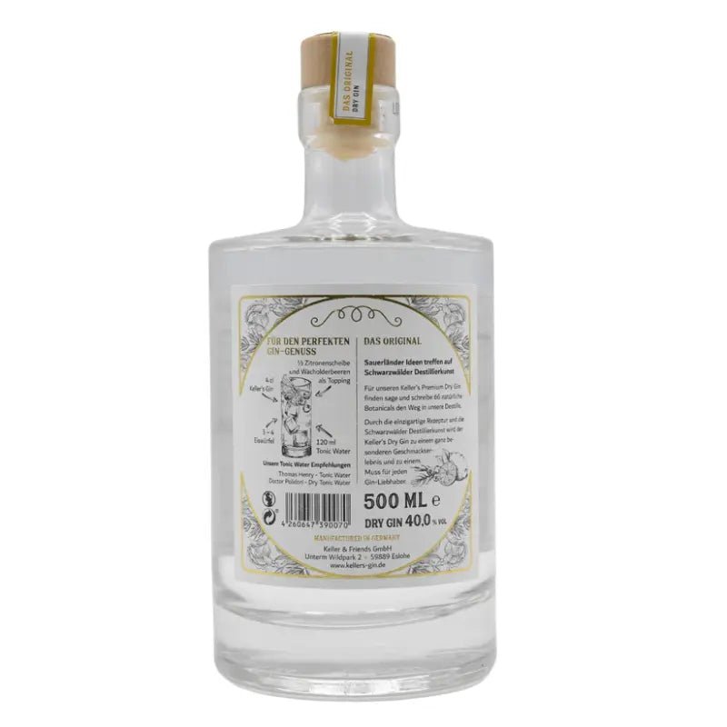 Keller´s Dry Gin - GiNFAMILY