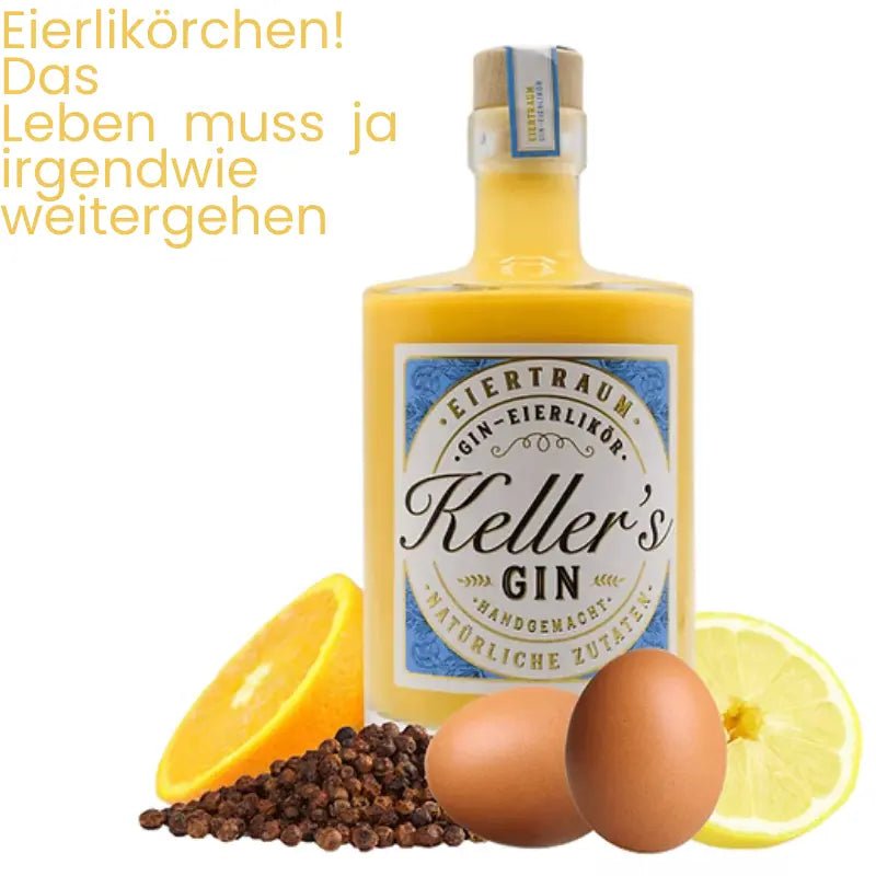 Keller´s Eiertraum Eierlikör - GiNFAMILY