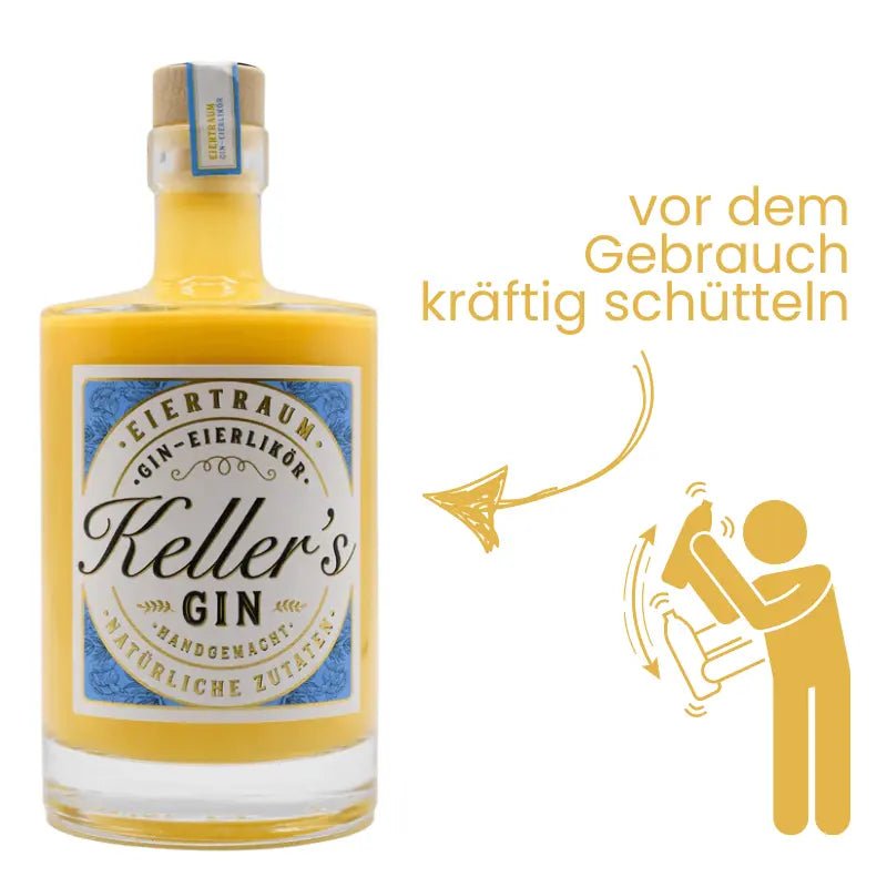 Keller´s Eiertraum Eierlikör - GiNFAMILY