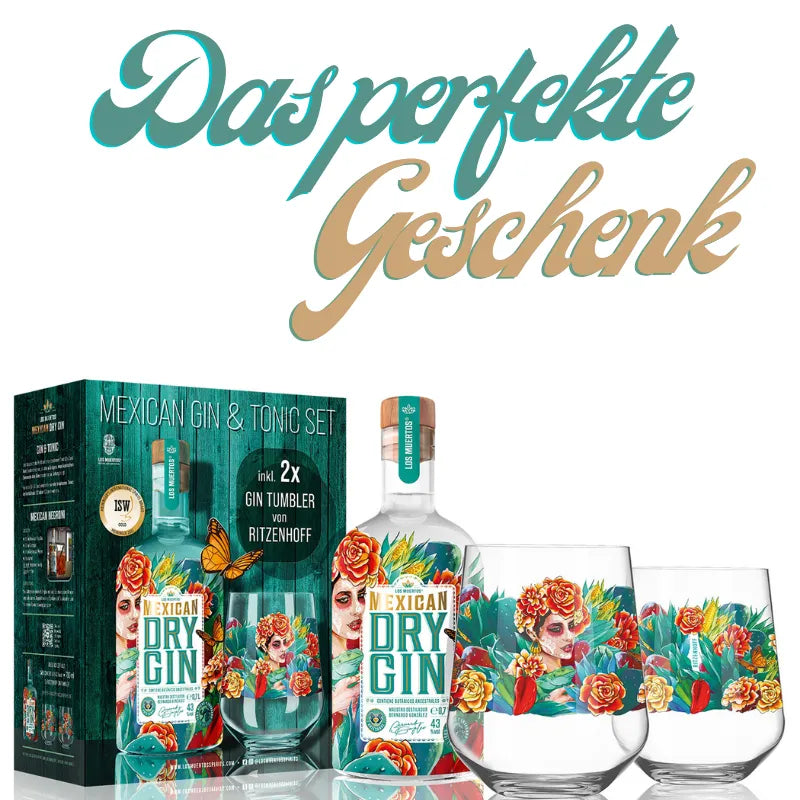 Los Muertos Mexican Dry Gin - das perfekte Geschenk