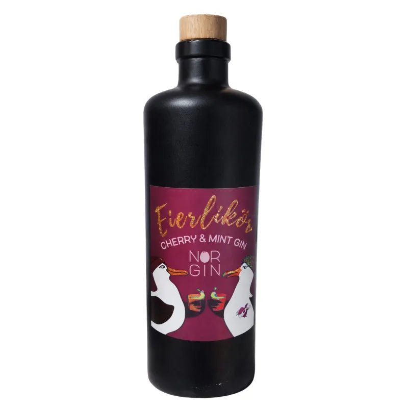Norgin Premium Eierlikör Cherry & Mint Flasche