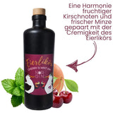 Norgin Premium Eierlikör Cherry & Mint mit Spruch