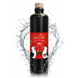 Norgin Premium Eierlikör mit Wasserspritzern