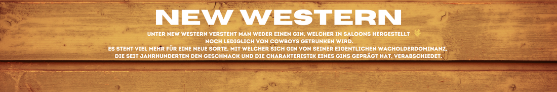 Kategoriebanner New Western Gin
