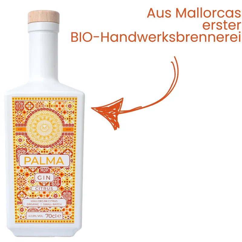 Palma Citrus Gin - aus Mallorcas erster Bio-Handwerksbrennerei