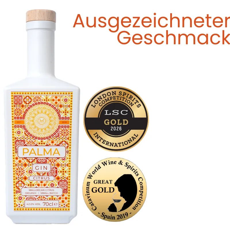 Palma Citrus Gin mit Auszeichnungen