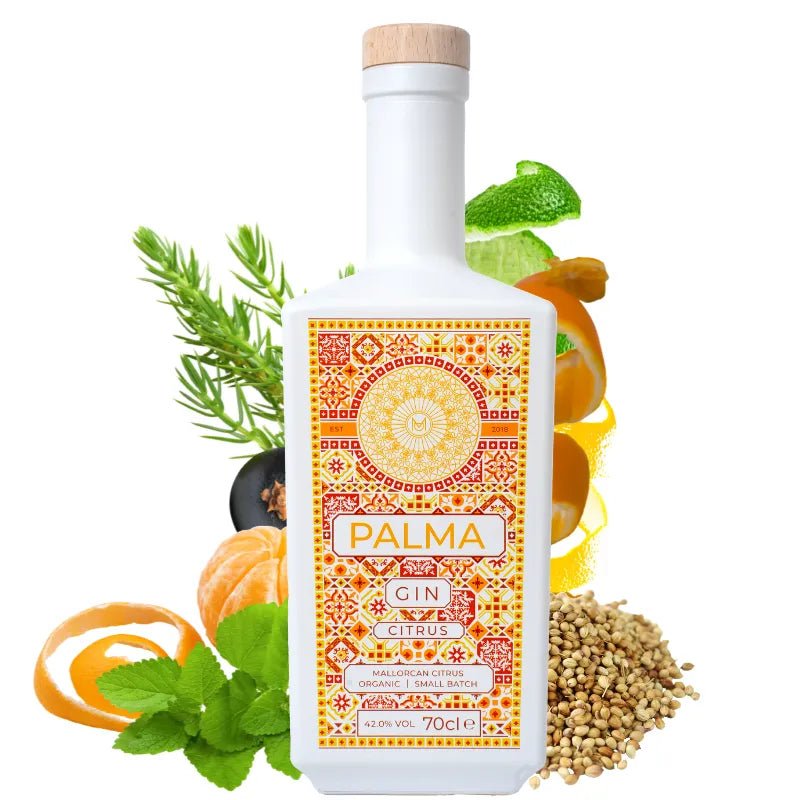 Palma Citrus Gin mit Botanicals