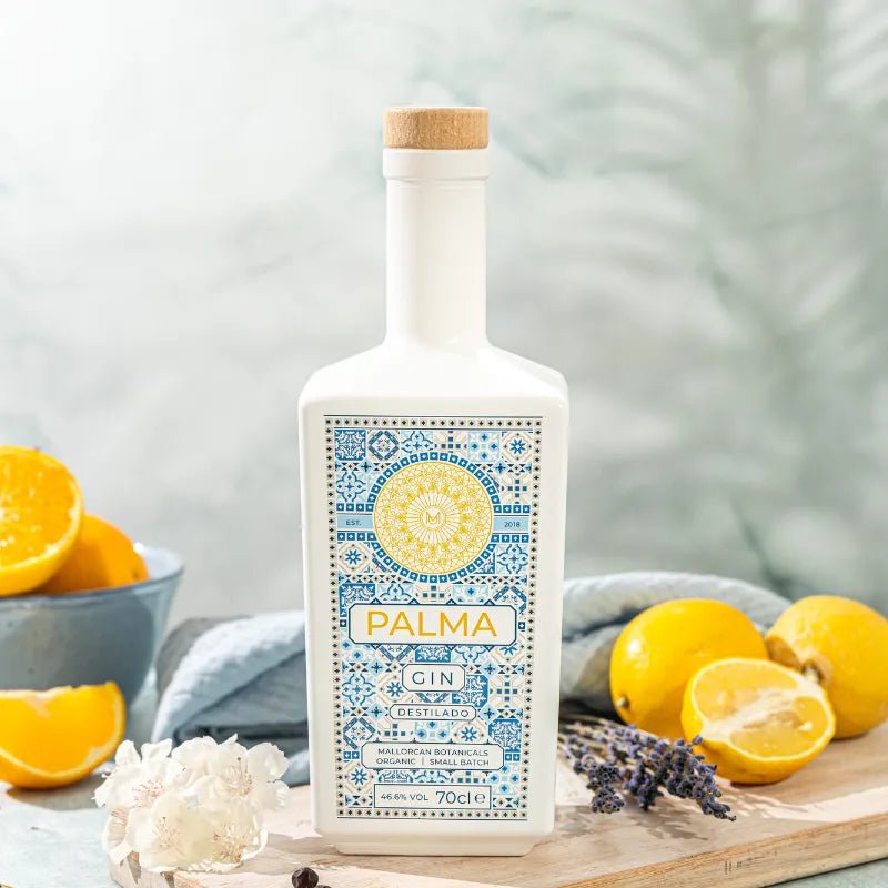 Palma Gin Moodbild mit Zutaten