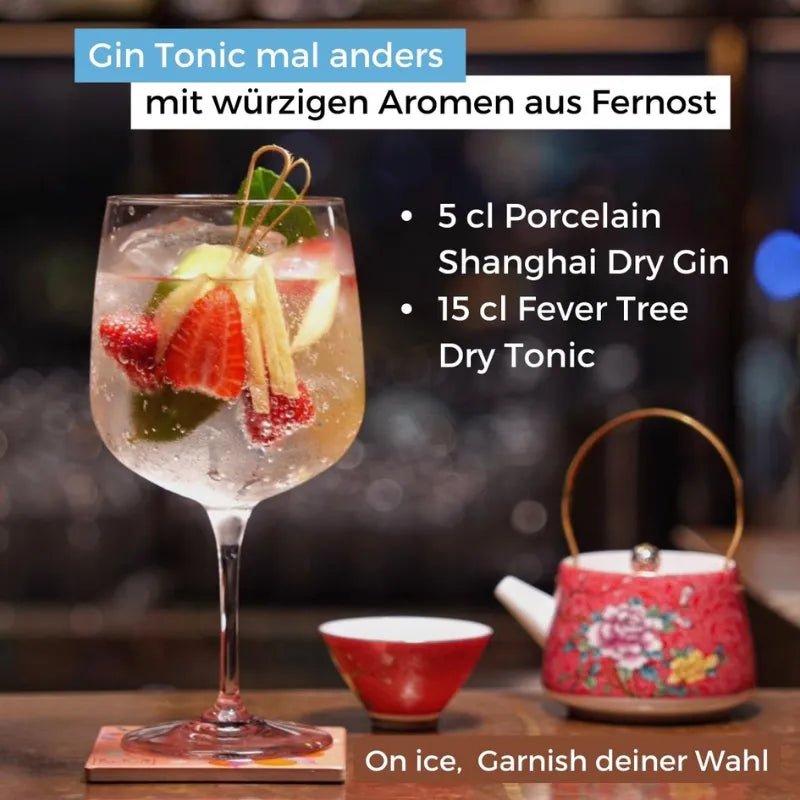 Perfect Serve Porcelain Shanghai Dry Gin