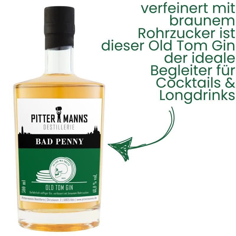 Pittermanns Bad Penny mit Spruch