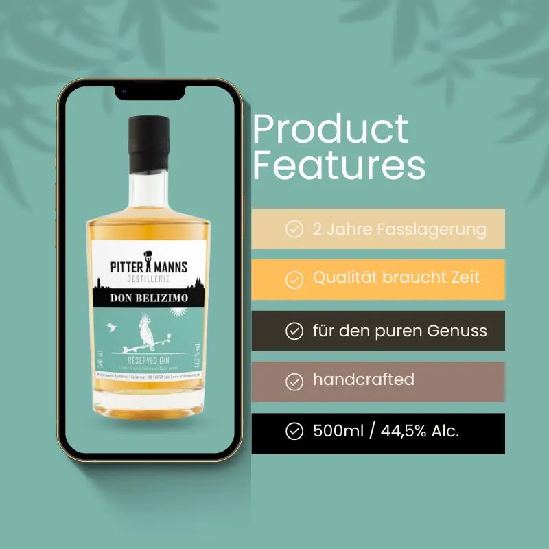 Don Belizimo Reserved Gin - GiNFAMILY