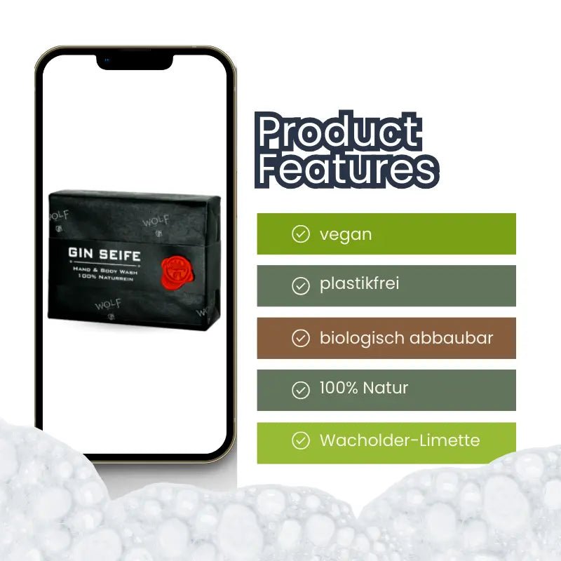Product Features Gin Seife