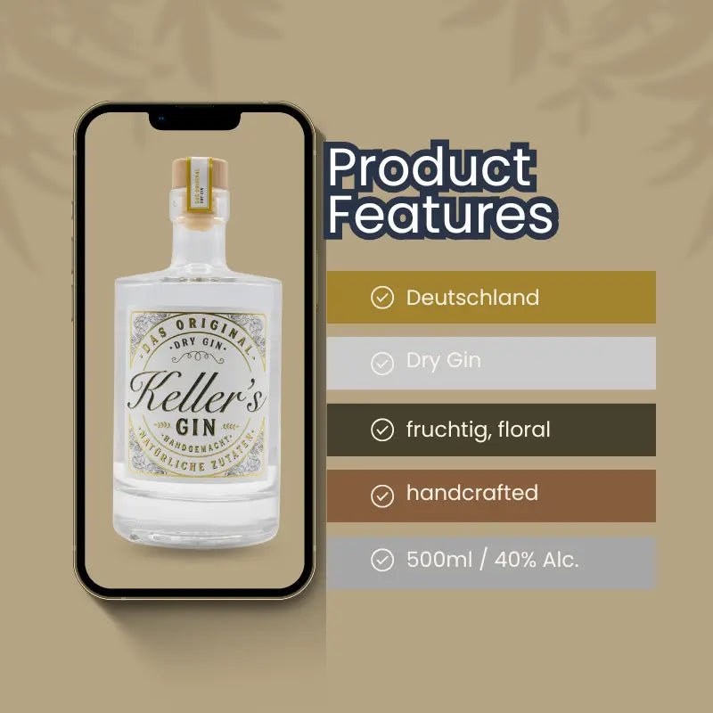 Keller´s Dry Gin - GiNFAMILY