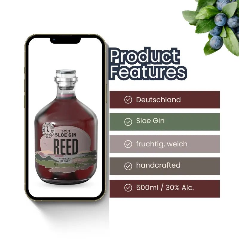 Sylter REED Sloe Gin - GiNFAMILY