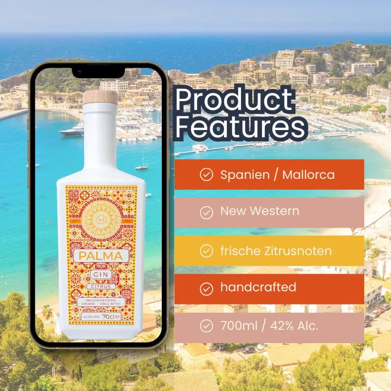 Produktdetails Palma Citrus Gin