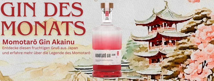 Startseitenbanner Momotaro Gin Akainu