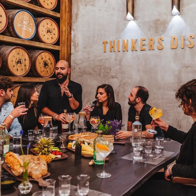 Team der Thinkers Distillery