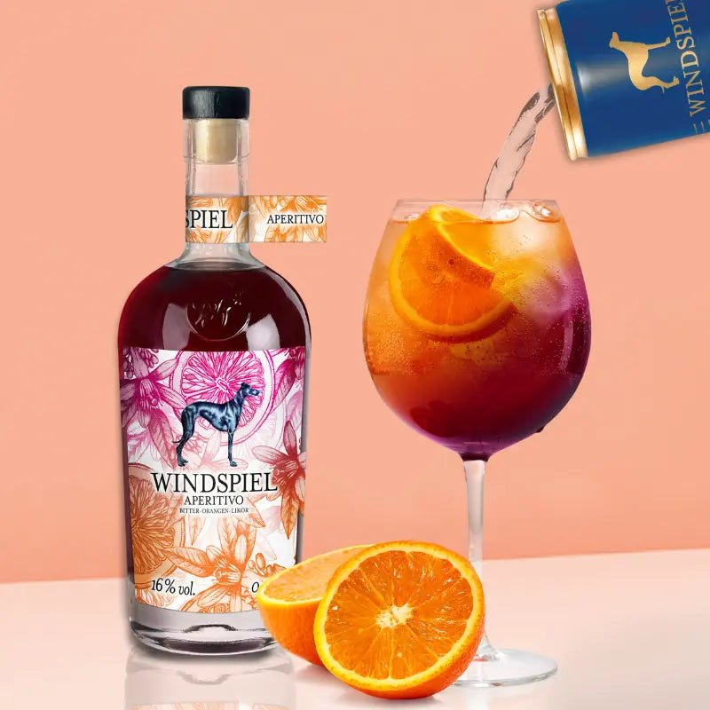 Windspiel Aperitivo Bitter - Orangen - Likör - GiNFAMILY