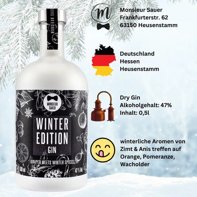 2er Bundle Monsieur Sauer Winter Edition + Gratistassen - GiNFAMILY