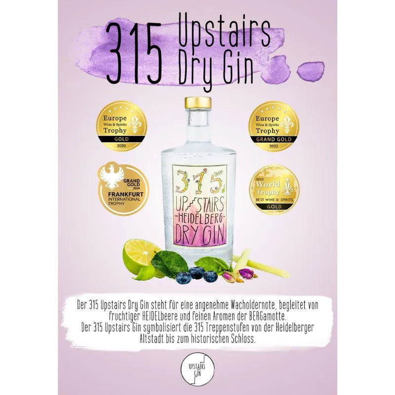 315 Upstairs Heidelberg Dry Gin - GiNFAMILY