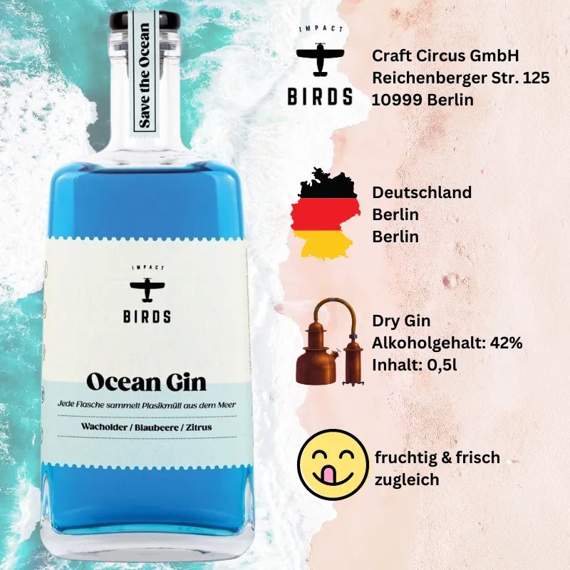 BIRDS Ocean Gin - GiNFAMILY