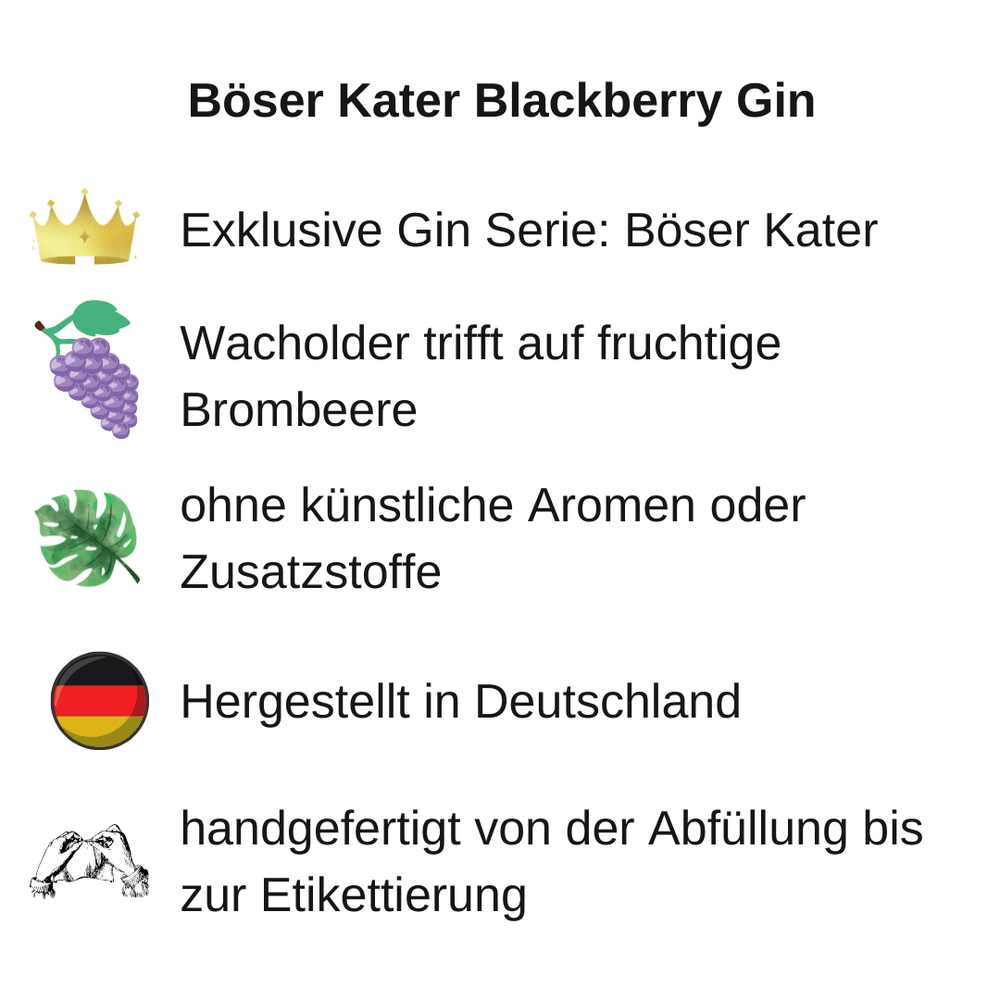 Böser Kater Blackberry Gin - GiNFAMILY