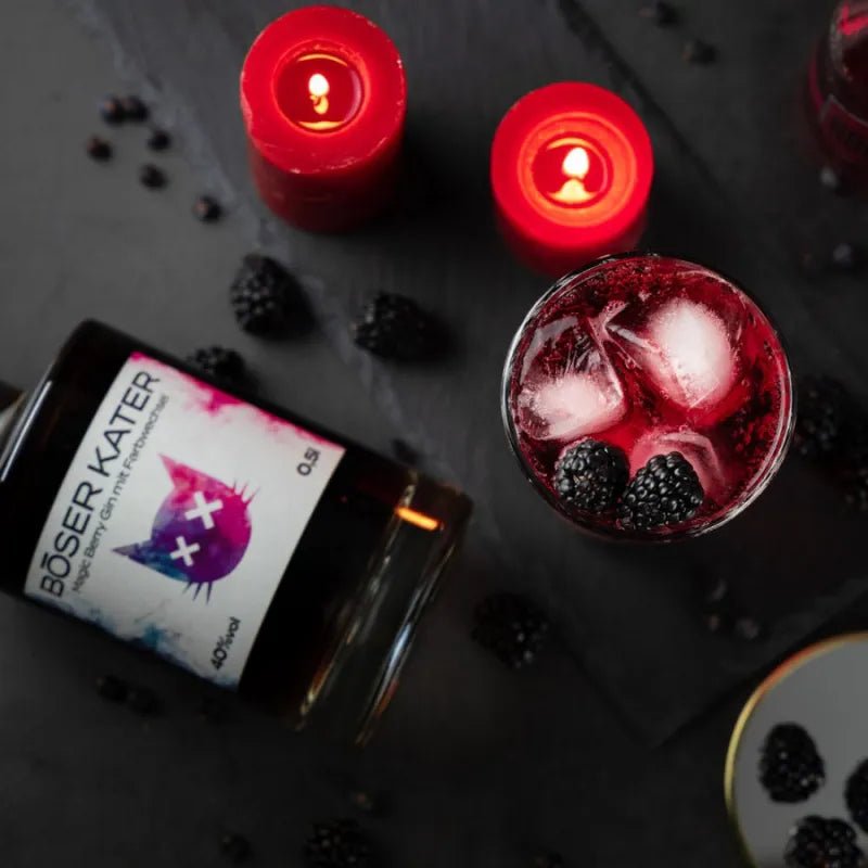 Böser Kater Magic Berry Gin mit Farbwechsel - GiNFAMILY