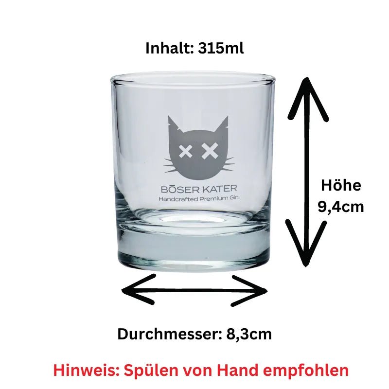 Böser Kater Original Tumbler - 4er Set - GiNFAMILY