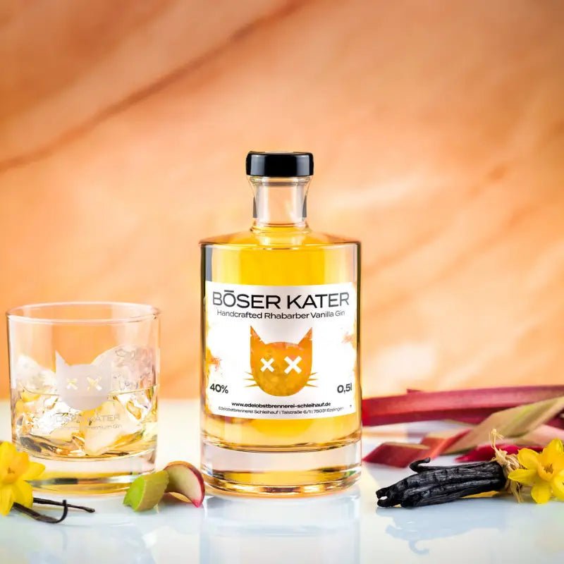 Böser Kater Rhabarber Vanilla Gin - GiNFAMILY
